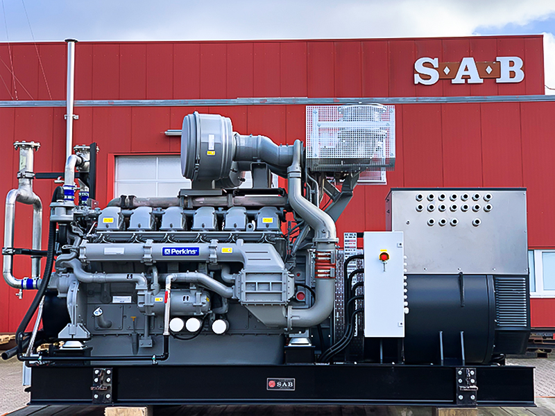 1250 kVA Anlage SAB Notstromversorung Kläranlage in Norddeutschland